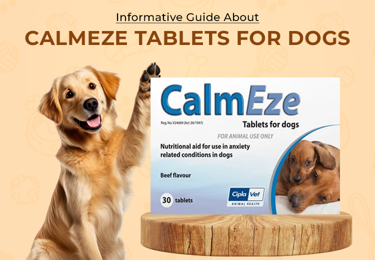 Informative Guide About CalmEze Tablets for Dogs