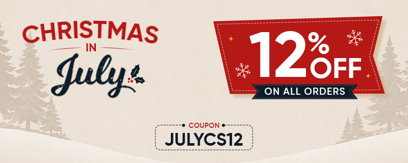Christmas in July Sale!