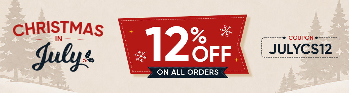 Christmas in July Sale!