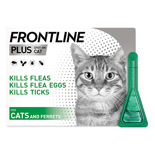 Frontline Plus for Cats (Green)