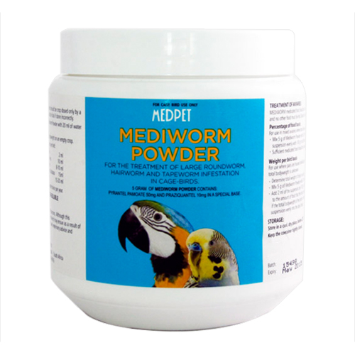 Mediworm Powder for Birds - 100Gm