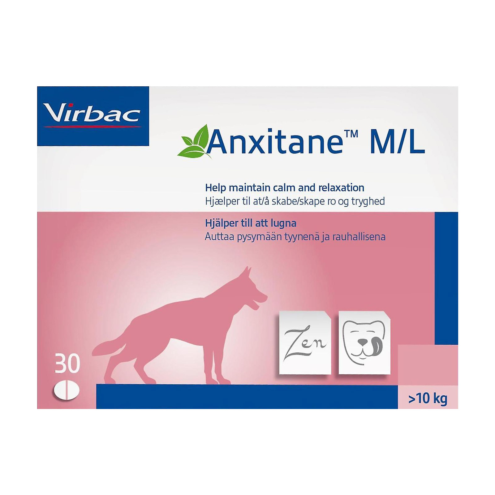 Anxitane For Medium & Large Dog
