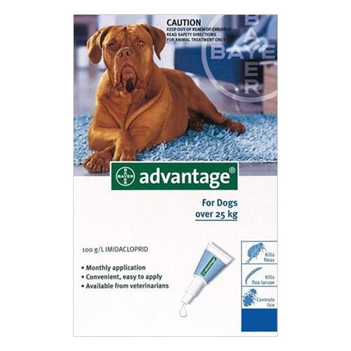 for Extra Large Dogs above 25kg - Blue (4.0ML)