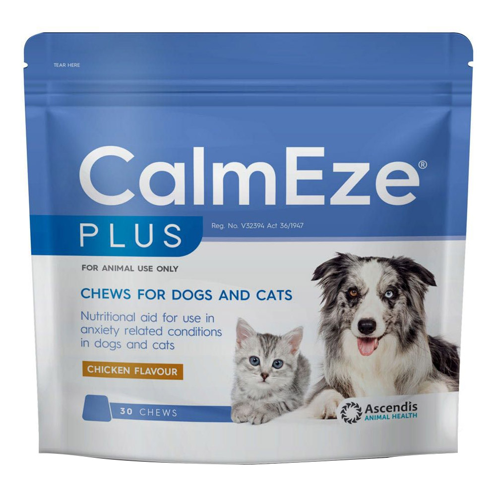 Calmeze Plus Chews For Dogs & Cats