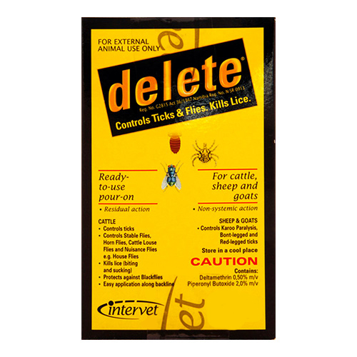 Delete Dip & Spray for Cattles - 20L