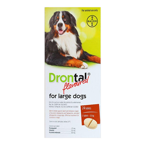 Drontal Flavoured Tablets for Large Dogs (35Kg)