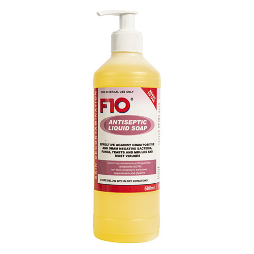 F10 Antiseptic Hand Soap For Dogs and Cats- 500ml