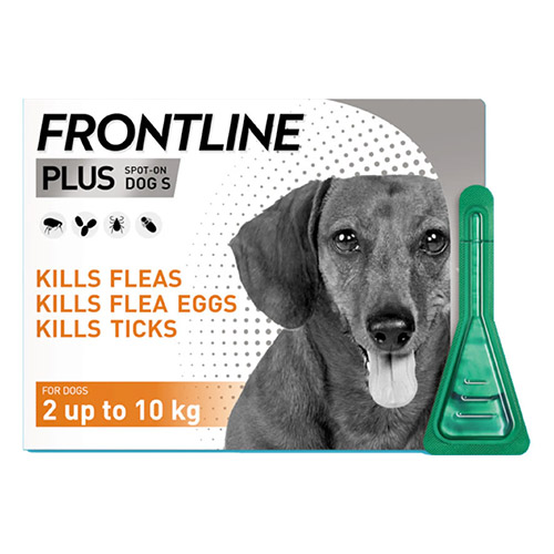 Frontline Plus For Small Dogs 0-10KG (Orange)