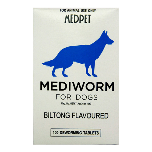 Mediworm Tabs for Medium Dogs