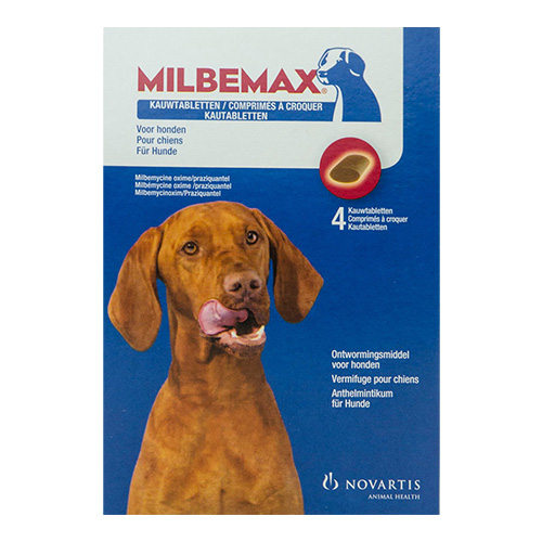 Milbemax Chewables For Large Dogs above 5KG