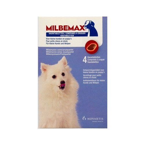 Milbemax Chewables For Small Dogs less than 5KG