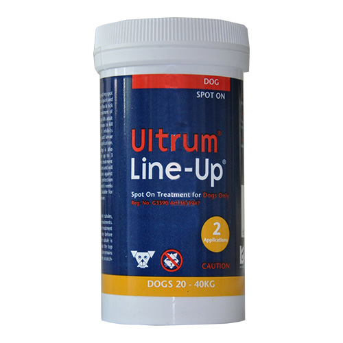 Ultrum Line-Up For Large Dogs 20-40KG - Yellow (4ml)
