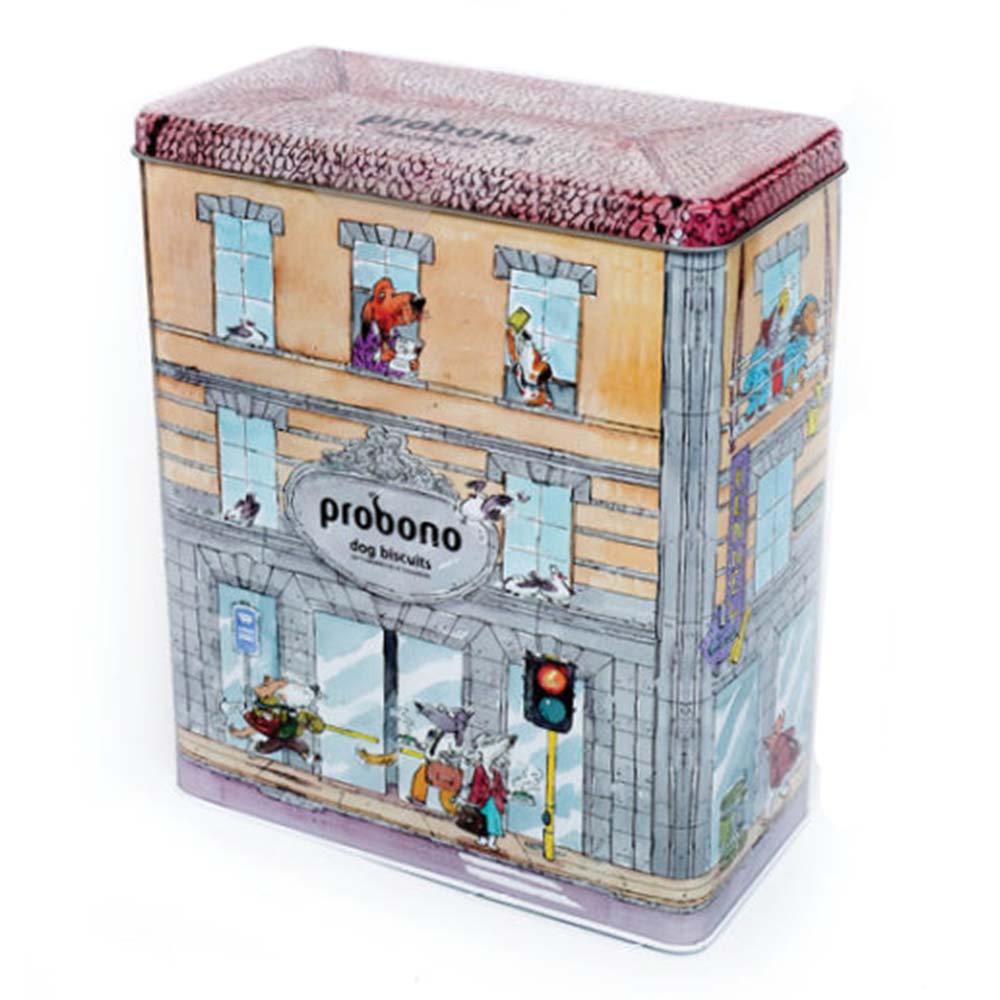Probono Biscuits Tin Treat for Dog