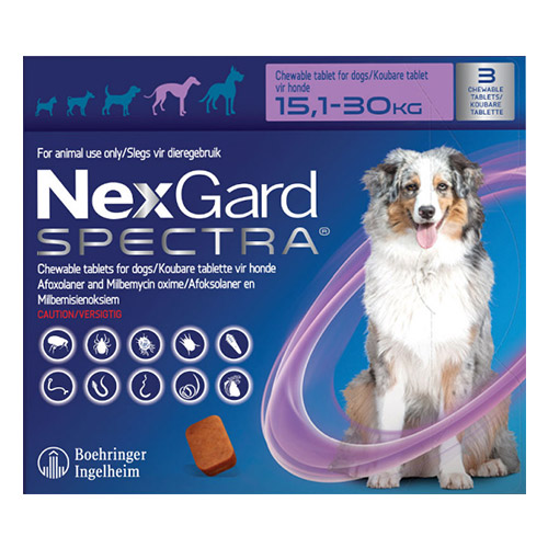 Nexgard Spectra for Medium Dogs 7.515KG